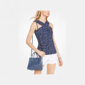 迈克高仕/Michael Kors 无袖绕脖提花针织衫 MU75L1A740450