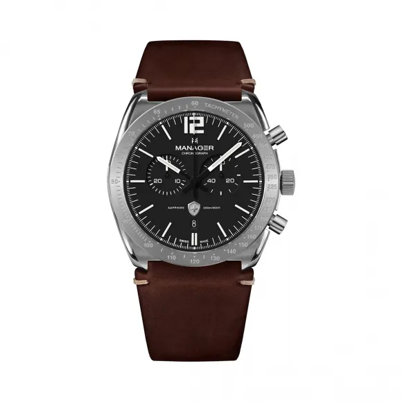 曼尼爵/Manager 316L 精钢 石英机芯 MAN-MA-02-SL