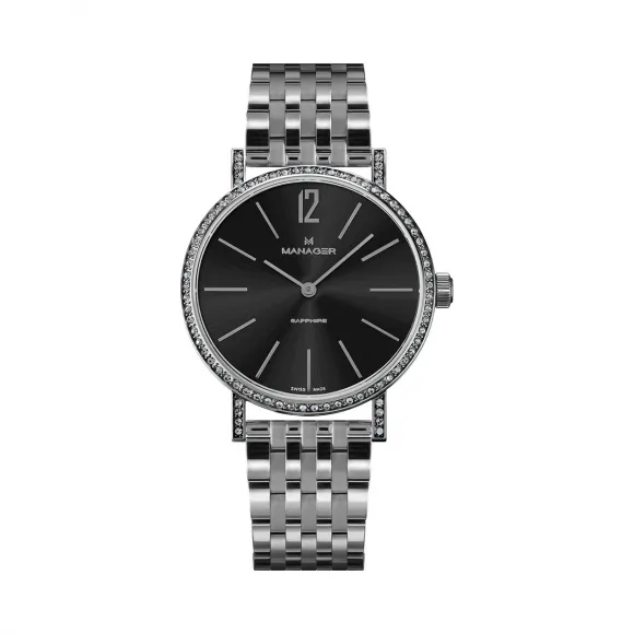 曼尼爵/Manager 316L 精钢 石英机芯 MAN-PA-01-SM