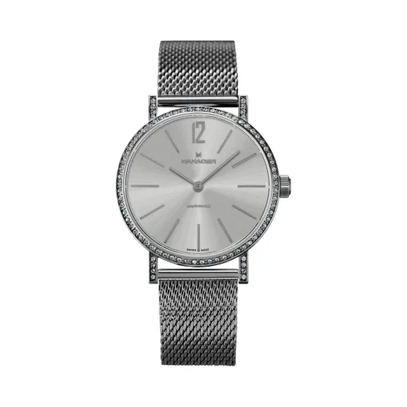 曼尼爵/Manager 316L 精钢 石英机芯 MAN-PA-03-SM