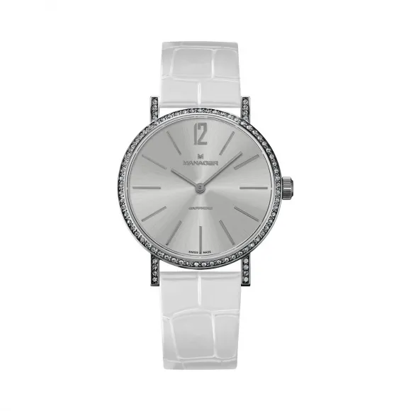 曼尼爵/Manager 316L 精钢 石英机芯 MAN-PA-04-SL