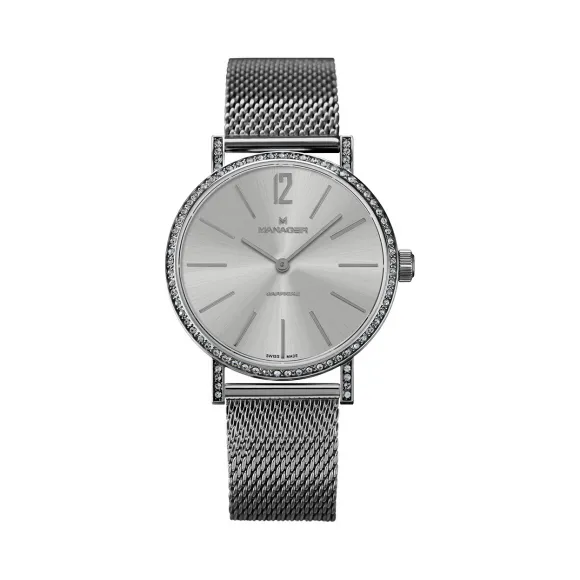 曼尼爵/Manager 316L 精钢 石英机芯 MAN-PA-04-SM