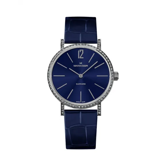 曼尼爵/Manager 316L 精钢 石英机芯 MAN-PA-07-SL