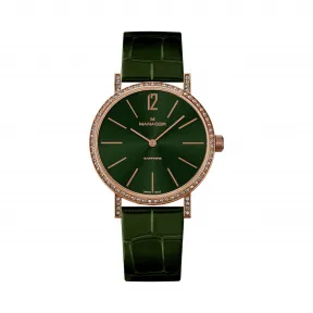 曼尼爵/Manager 316L 精钢 石英机芯 MAN-PA-09-RL