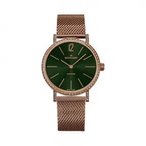 曼尼爵/Manager 316L 精钢 石英机芯 MAN-PA-10-RT