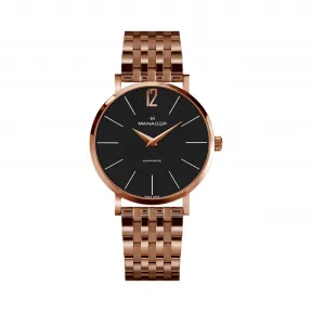 曼尼爵/Manager 316L 精钢 石英机芯 MAN-PS-04-RM