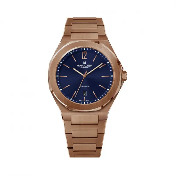 曼尼爵/Manager 316L 精钢 自动机械机芯 MAN-RA-08-RM