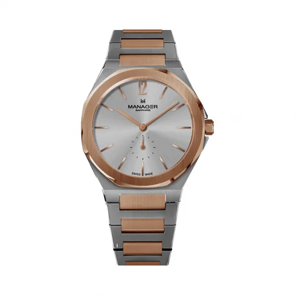 曼尼爵/Manager 316L 精钢 石英机芯 MAN-RP-05-BM