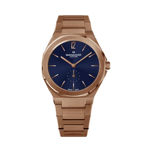 曼尼爵/Manager 316L 精钢 石英机芯 MAN-RP-08-RM