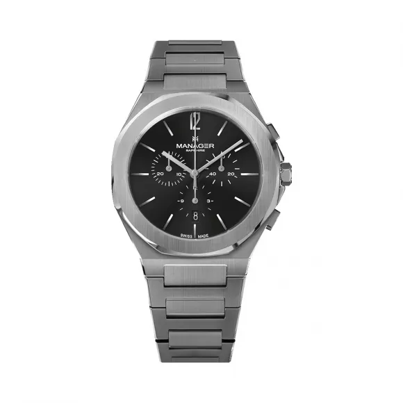 曼尼爵/Manager 316L 精钢 石英机芯 MAN-RS-01-SM