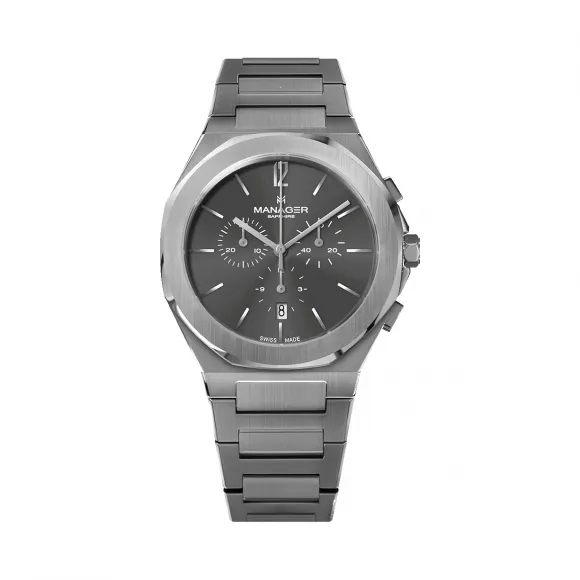 曼尼爵/Manager 316L 精钢 石英机芯 MAN-RS-02-SM