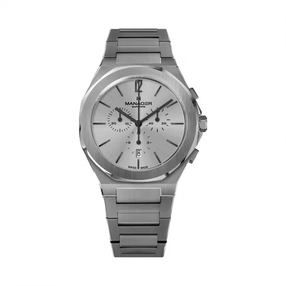 曼尼爵/Manager 316L 精钢 石英机芯 MAN-RS-04-SM