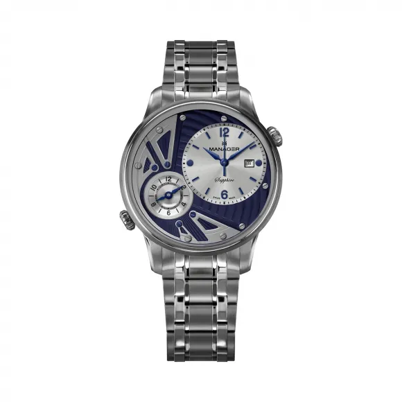 曼尼爵/Manager 316L 精钢 石英机芯 MAN-TR-01-SM