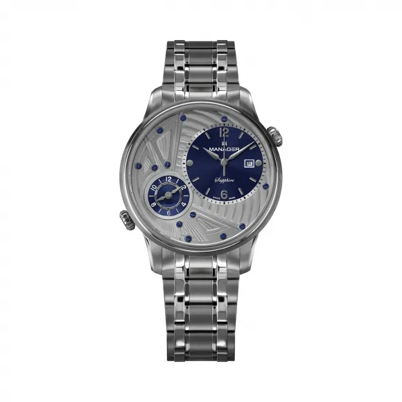 曼尼爵/Manager 316L 精钢 石英机芯 MAN-TR-02-SM