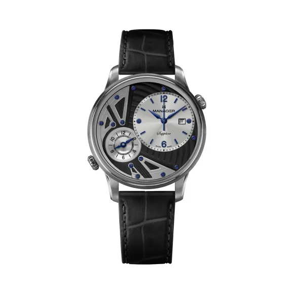 曼尼爵/Manager 316L 精钢 石英机芯 MAN-TR-03-SL