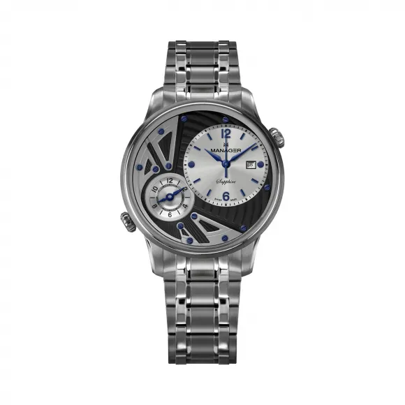 曼尼爵/Manager 316L 精钢 石英机芯 MAN-TR-03-SM