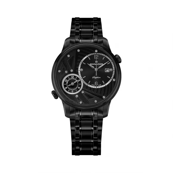 曼尼爵/Manager 316L 精钢 石英机芯 MAN-TR-04-NM