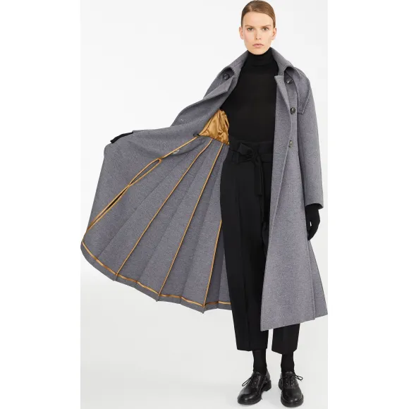 麦丝玛拉/Max Mara 中灰 大衣 1016019506004