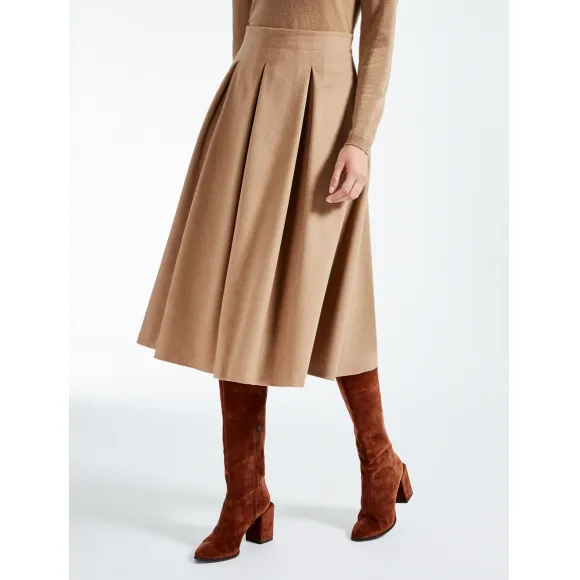 麦丝玛拉/Max Mara 驼色 喇叭裙 1106017306001