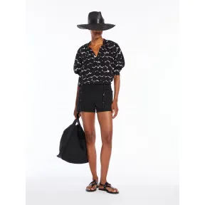 麦丝玛拉/Max Mara 【艾美奖】纯丝斜纹印花衬衫 1111034206001