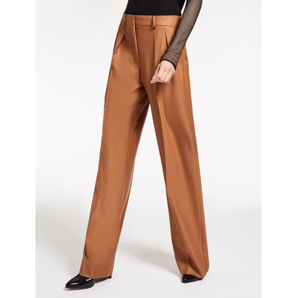 麦丝玛拉/Max Mara 烟灰色 宽腰裤 1136036906004