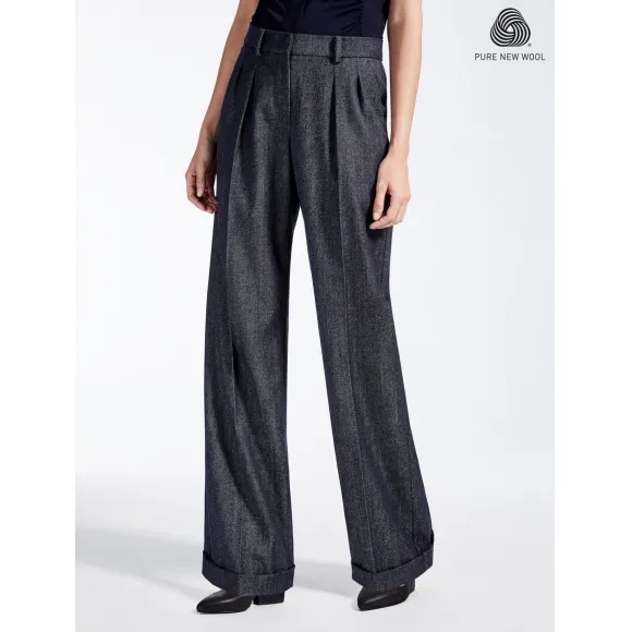 麦丝玛拉/Max Mara 群青 长裤 1136037906001