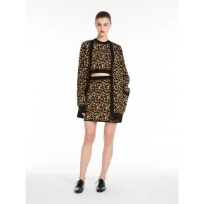 麦丝玛拉/Max Mara [Tenore] 粘胶提花针织开衫 1346024106007