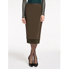 麦丝玛拉/Max Mara 深绿色 抹胸裙 1776016906005