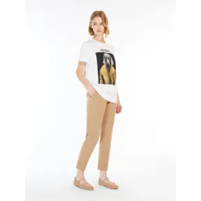 麦丝玛拉/Max Mara [Peño] 粘胶平纹针织九分裤 1786024106047