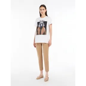 麦丝玛拉/Max Mara [Cipria] 纯棉平纹针织T恤 1946074106016