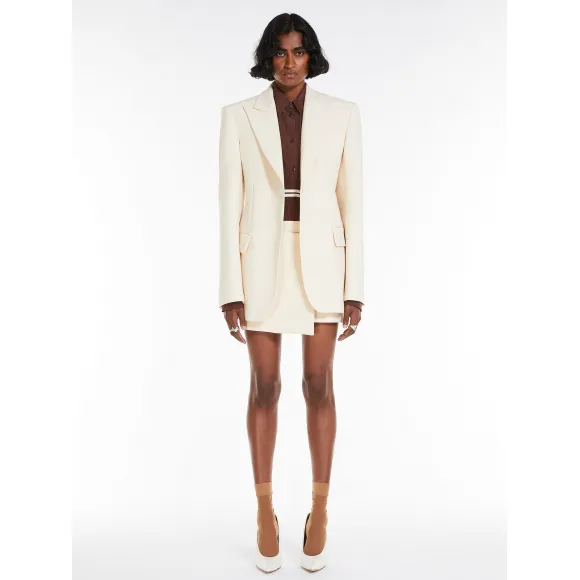 麦丝玛拉/Max Mara 单排扣弹力羊毛西装外套 2041024106022