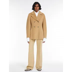 麦丝玛拉/Max Mara 短款羊绒混纺裹身大衣 2081024106010