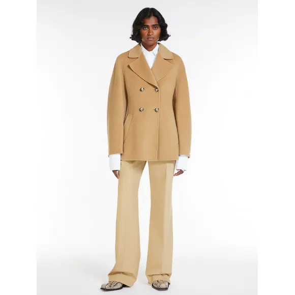 麦丝玛拉/Max Mara 短款羊绒混纺裹身大衣 2081024106010