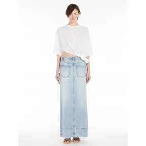 麦丝玛拉/Max Mara [Piave] 纯棉牛仔裙 2101054206009