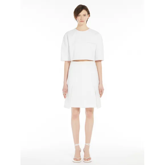 麦丝玛拉/Max Mara [Danubio] 纯棉短款衬衫 2111044206001