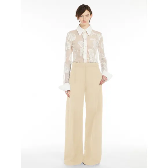 麦丝玛拉/Max Mara 大码水洗棉长裤 2131124206002