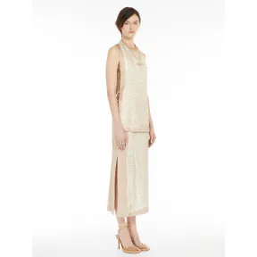 麦丝玛拉/Max Mara [Melinda] 粘胶缎面上衣 2161034206001