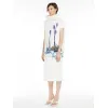 麦丝玛拉/Max Mara [Alcide] 印花茧型连衣裙 2221034306001