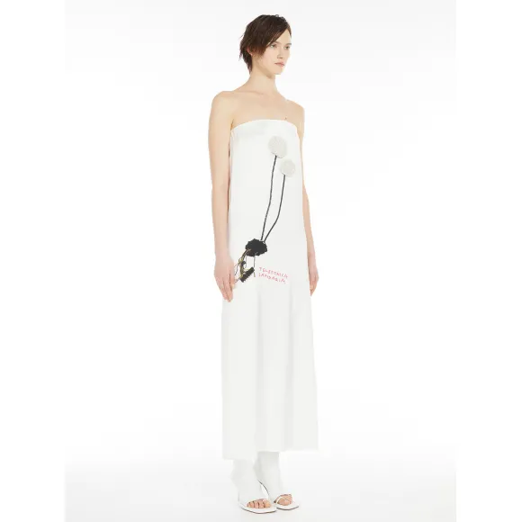 麦丝玛拉/Max Mara [Ugo] 刺绣无袖连衣裙 2221114306001