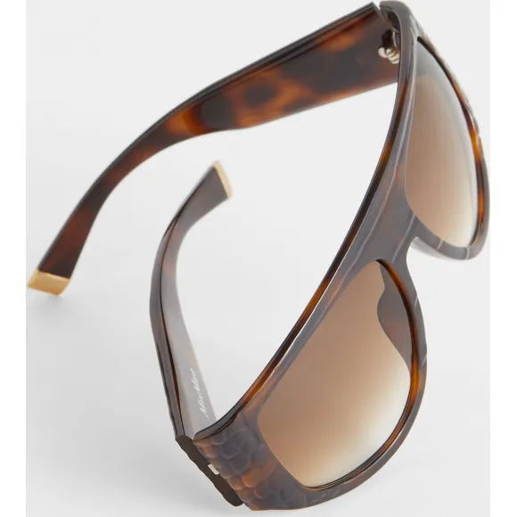 麦丝玛拉/Max Mara 黄褐色青铜棕色 太阳眼镜 3801010106001