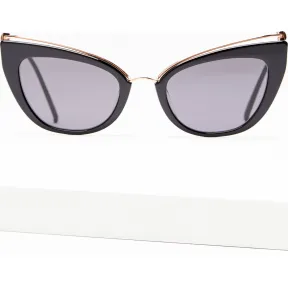 麦丝玛拉/Max Mara 黑色 太阳眼镜 3801019106003