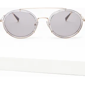 麦丝玛拉/Max Mara 浅灰色 太阳眼镜 3801029106001