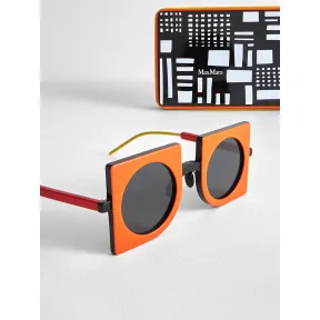 麦丝玛拉/Max Mara 橙色 太阳眼镜 3801100106001