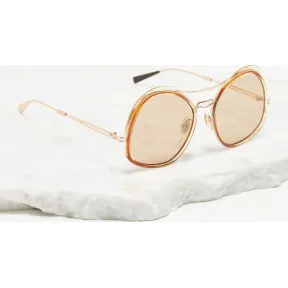 麦丝玛拉/Max Mara 焦糖色 太阳眼镜 3806029106003