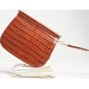 麦丝玛拉/Max Mara 铁锈色 斜挎包 4516169706006