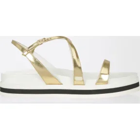 麦丝玛拉/Max Mara 金色 凉鞋 4521136106002