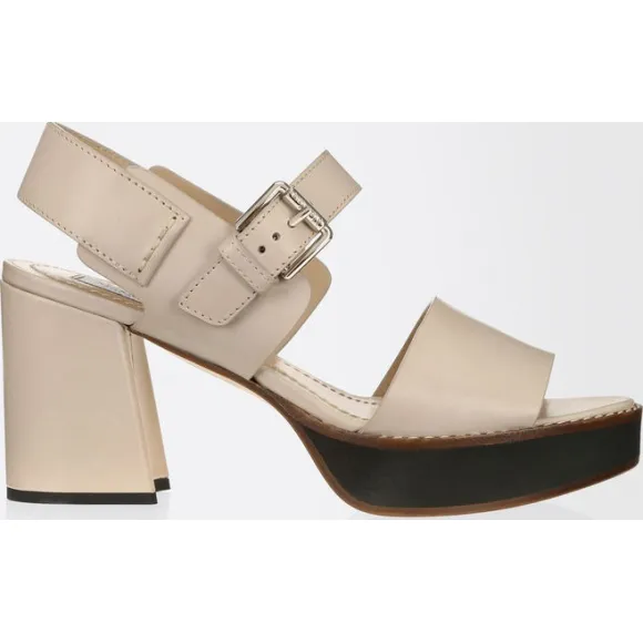 麦丝玛拉/Max Mara sand 凉鞋 4521196106001