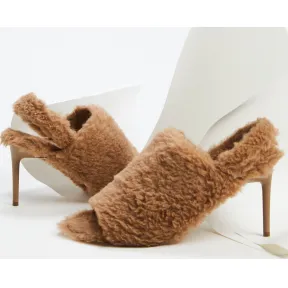 麦丝玛拉/Max Mara 驼色 高跟鞋 4526019306001