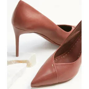 麦丝玛拉/Max Mara 铁锈色 高跟鞋 4526039706035