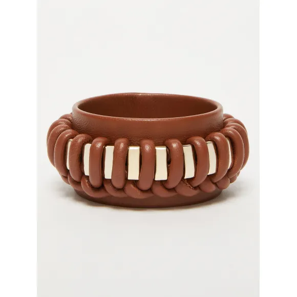 麦丝玛拉/Max Mara [Delice] 皮革手镯 4751074206004